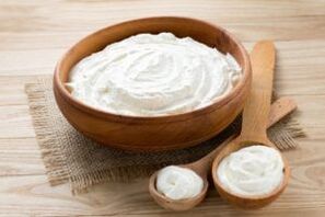 ξινή κρέμα για την ενίσχυση της αρσενικής δύναμης